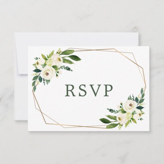 carte de réponse pour choix de repas de mariage av (Devant)