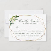 carte de réponse pour choix de repas de mariage av (Dos)