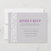 Carte de réponse pour invitation de mariage juif S (Devant)