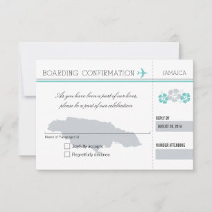 Carte de réponse pour la carte d'embarquement POUR