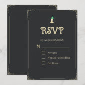 Carte de réponse pour la Mariée de Frankenstein |  (Devant / Derrière)