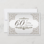 Carte de réponse pour le 60e anniversaire de maria (Devant)