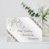 Carte de réponse pour le 70e anniversaire de maria (Debout devant)