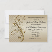 Carte de réponse pour les 50 ans de mariage (Dos)