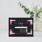 Carte de réponse pour les 60 ans de mariage de dia (Debout devant)