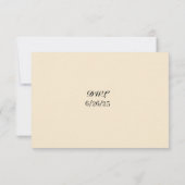 Carte de réponse pour Orchidée Ever After (Dos)