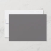 Carte de réponse pour pot Mason et fleurs sauvages (Dos)