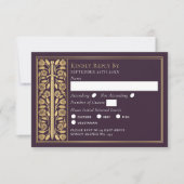 Carte de réponse pour un mariage royal médiéval av (Devant)