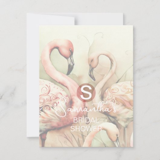 Carte de réponse QR Code pour la fête de douche de (Devant)