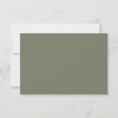 Carte de réponse QR Code pour mariage extérieur ra (Dos)