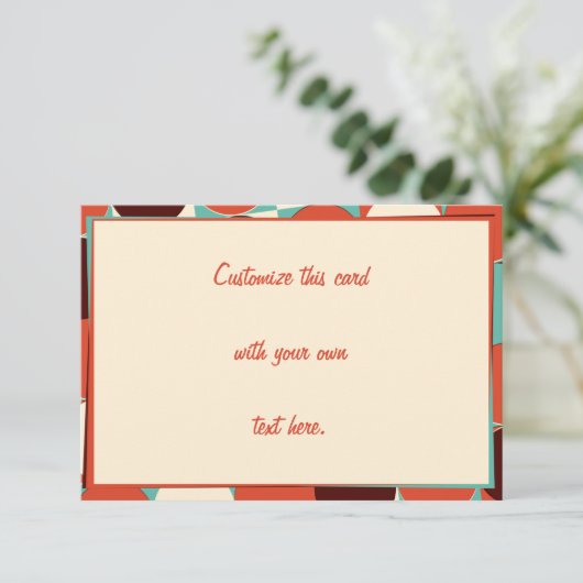 Carte de réponse rétroactive 5 x 3,5 (Debout devant)