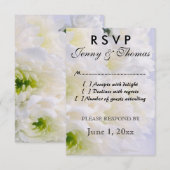 Carte de réponse RSVP (Devant / Derrière)