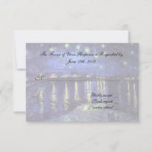 Carte de réponse RSVP (Devant)