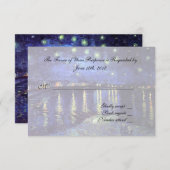 Carte de réponse RSVP (Devant / Derrière)