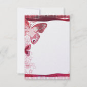 Carte de réponse RSVP (Dos)