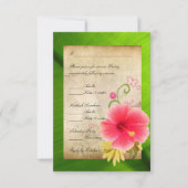 Carte de réponse RSVP 1 (Devant)