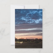 carte de réponse RSVP dans les couleurs les plus b (Dos)