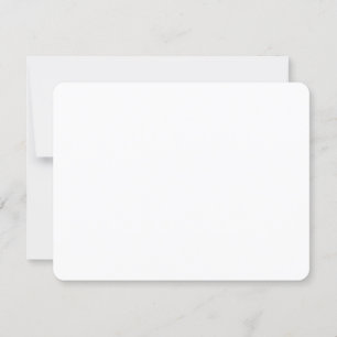 Carte de réponse RSVP de mariage arrondie 4,25 po 