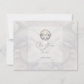 Carte de réponse RSVP de mariage Whimsy moderne (Devant)