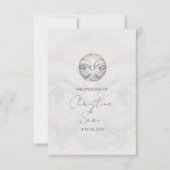 Carte de réponse RSVP de mariage Whimsy moderne (Devant)