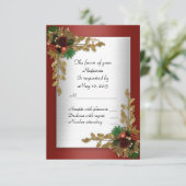 Carte de réponse RSVP faire-part de mariage vacanc (Debout devant)