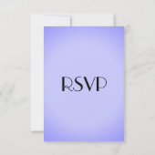 Carte de réponse RSVP pour événement occidental av (Dos)