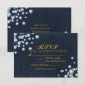 Carte de réponse RSVP pour la fête d'anniversaire  (Devant / Derrière)