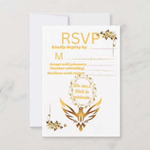 Carte de réponse RSVP pour la remise des diplômes