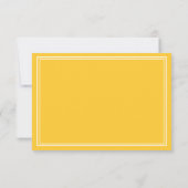 Carte de réponse RSVP pour site web de mariage chi (Dos)