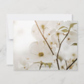 Carte de réponse RSVP Soft Floral Wedal (Dos)