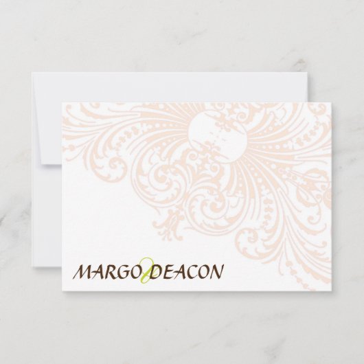 Carte de réponse Scarlett (Devant)