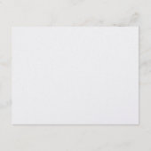 Carte de réponse simple dessinée à la main (Dos)