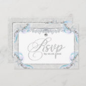 Carte de réponse Starfish & Diamants (Devant / Derrière)