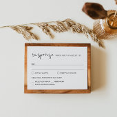 Carte de réponse STELLA Wedding RSVP