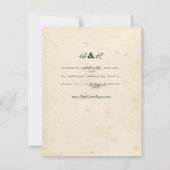 Carte de réponse Telegram vintage (Dos)