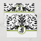 Carte de réponse verte Apple (Devant / Derrière)