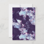 Carte de réponse verticale aux coups de pinceau él (Dos)