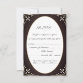 Carte de réponse victorienne (Devant)