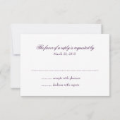 Carte de réponse Vineyard (Dos)