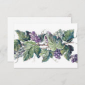 Carte de réponse Vineyard (Devant / Derrière)