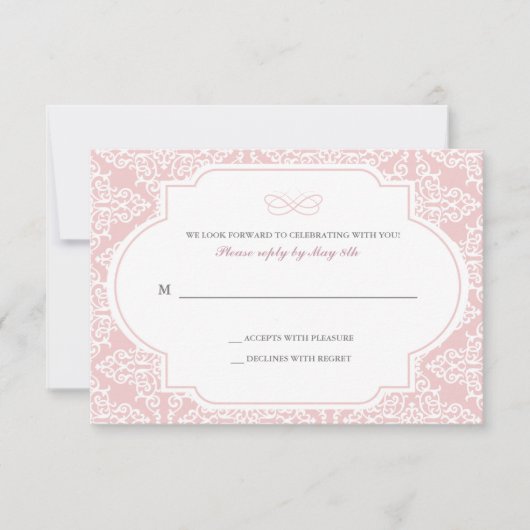 Carte de réponse Vrai Amour (Devant)