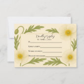 Carte de réponse Whispers of Bloom (Devant)