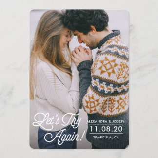 Carte de report de nouvelle tentative