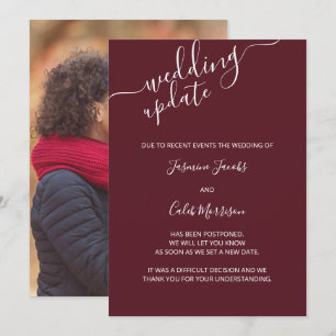 Carte de report de photo mariage bordeaux mise à j