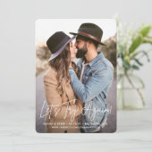 Carte de report de 'Réessayons' (Debout devant)