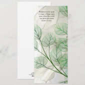 Carte de résilience et de courage (Devant / Derrière)