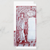 CARTE DE RESTAURANT 2  PORTE-CARTE (Devant / Derrière)