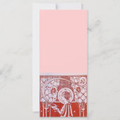 CARTE DE RESTAURANT L RACK CARD (Dos)