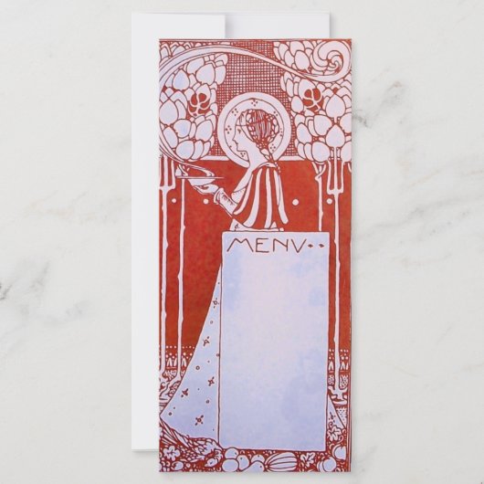 CARTE DE RESTAURANT L RACK CARD (Devant)