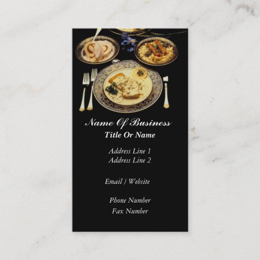 Carte de restauration (Devant)